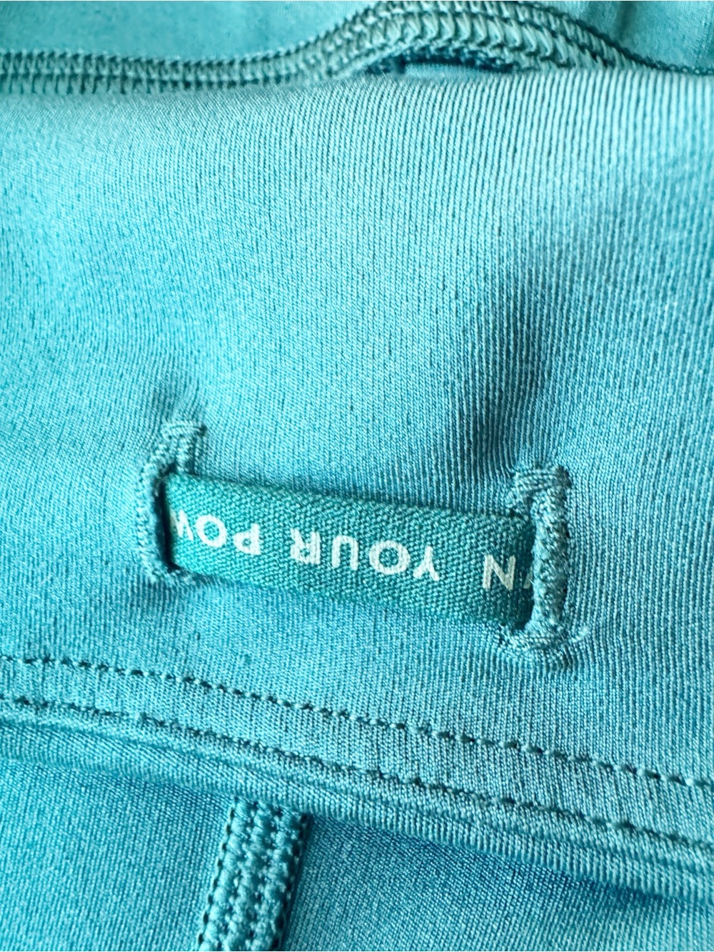 Athleta Girl Stash Your Treasures Tight Leggings in Oceanic Teal Size L 12Y - Picture 9 of 13